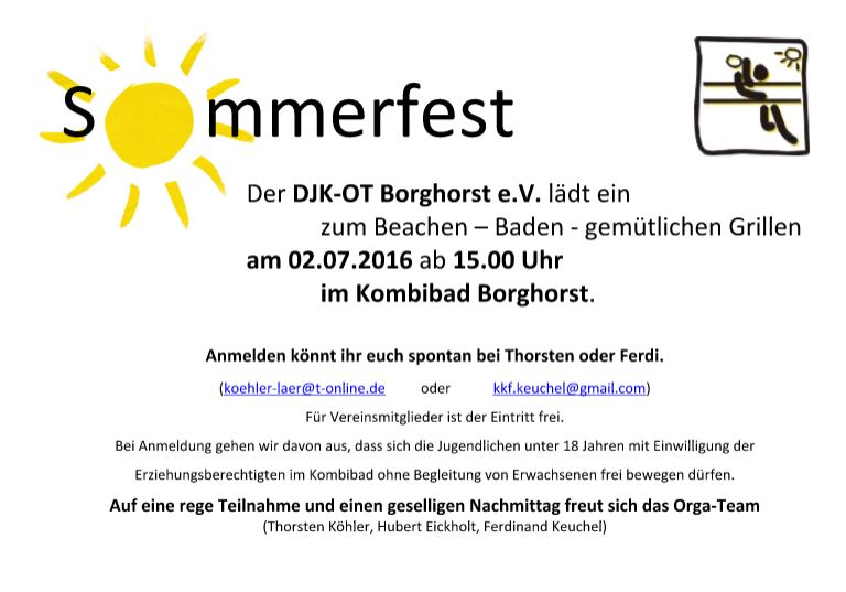 Sommerfest 2016